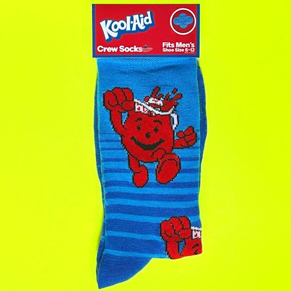 Mens Kraft Kool-Aid Man Socks - Picture 4 of 6